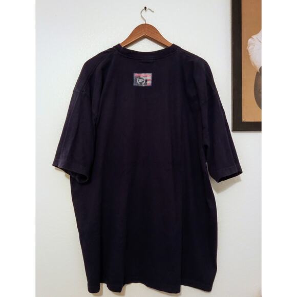 Vintage Phat Farm Patchwork Graphic Tee Made in USA Y2K Streetwear RARE SZ XXXL - Picture 2 of 6